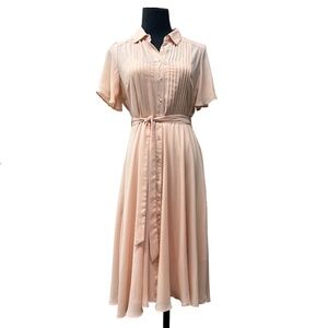 Nanette Lepore Vintage Style Petal Pink Dress Size 4 NWT